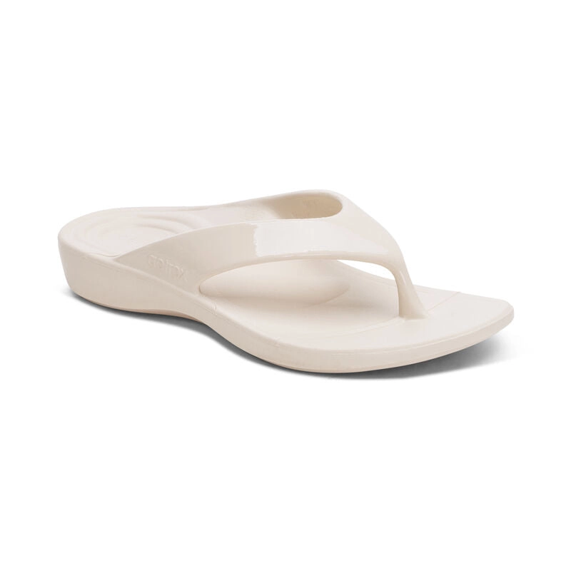 Aetrex Maui Ivory Gloss