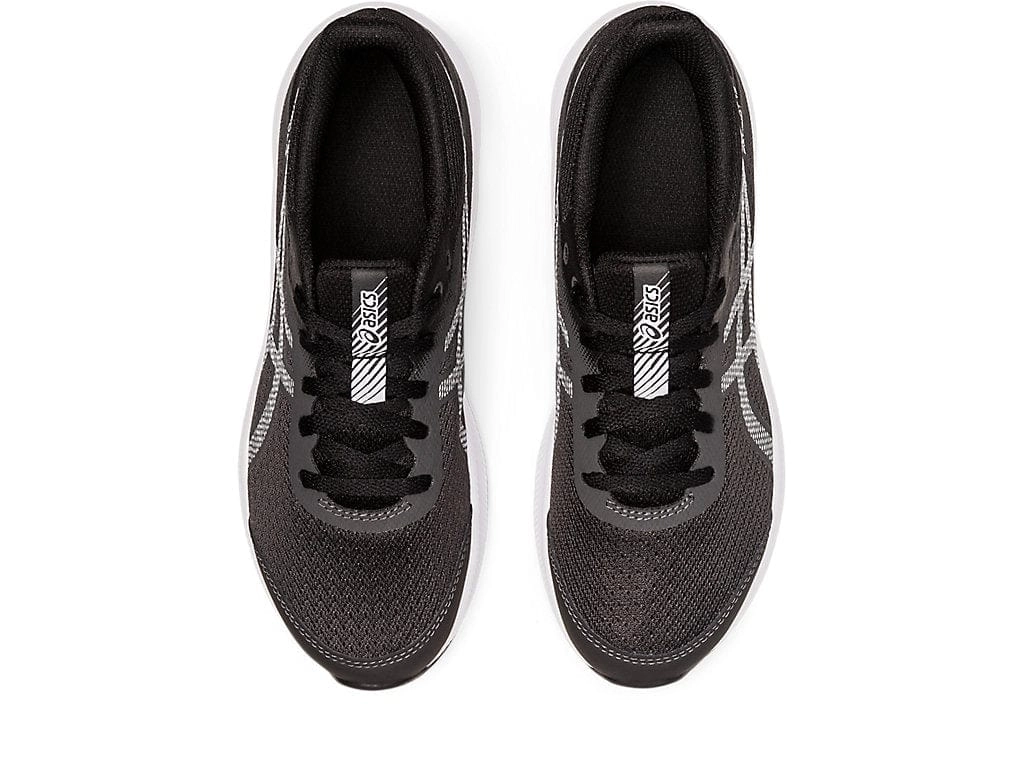 ASICS JUNIOR PATRIOT 13 BLACK/WHITE RUNNING SHOE