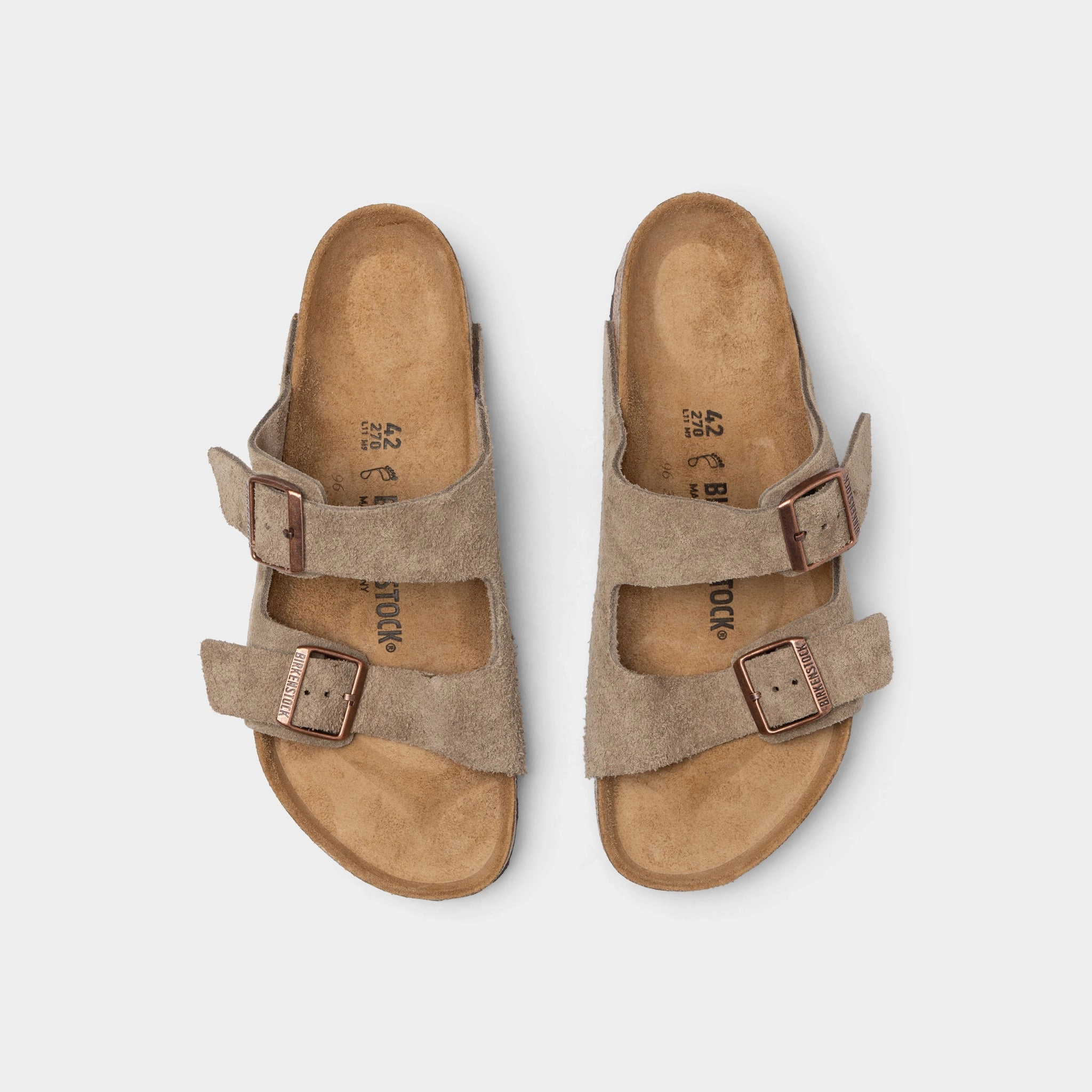 Birkenstock Arizona Suede / Taupe