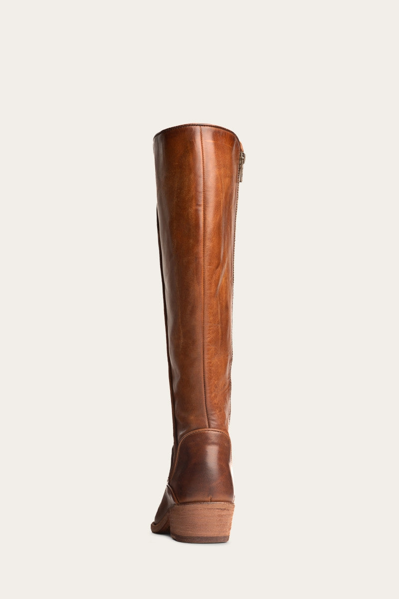 Carson Piping Tall Wide Calf - Pre-Loved