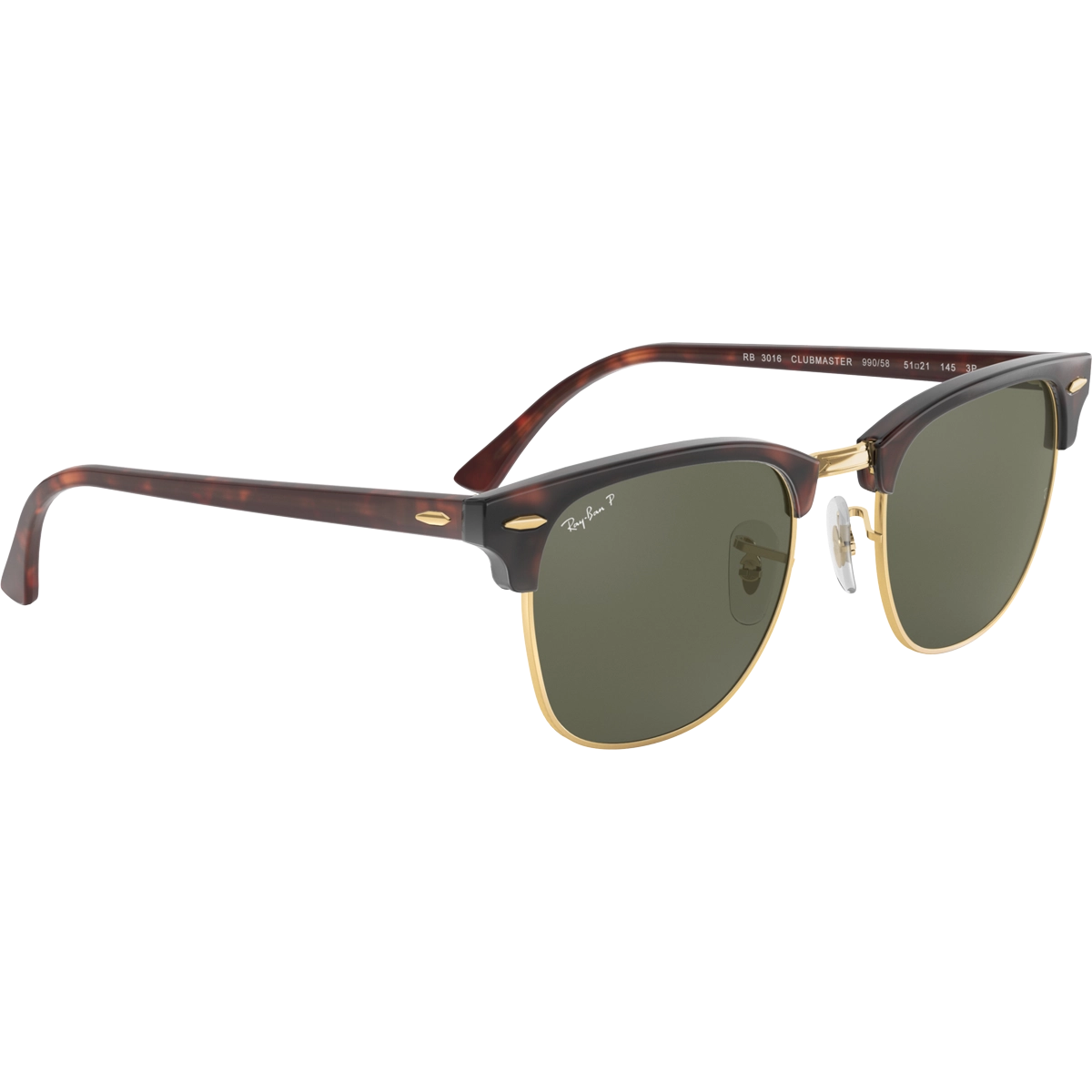 Club Master M - Red Havana/G-15 Green Polarized
