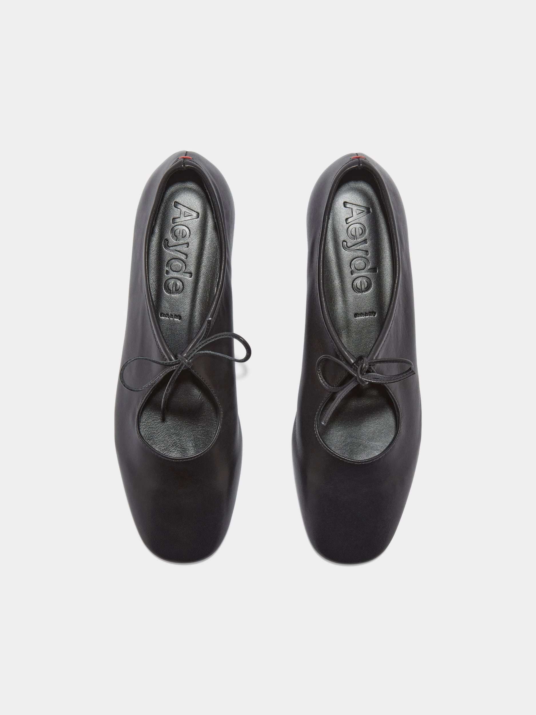 Della Leather Ballet Flats
