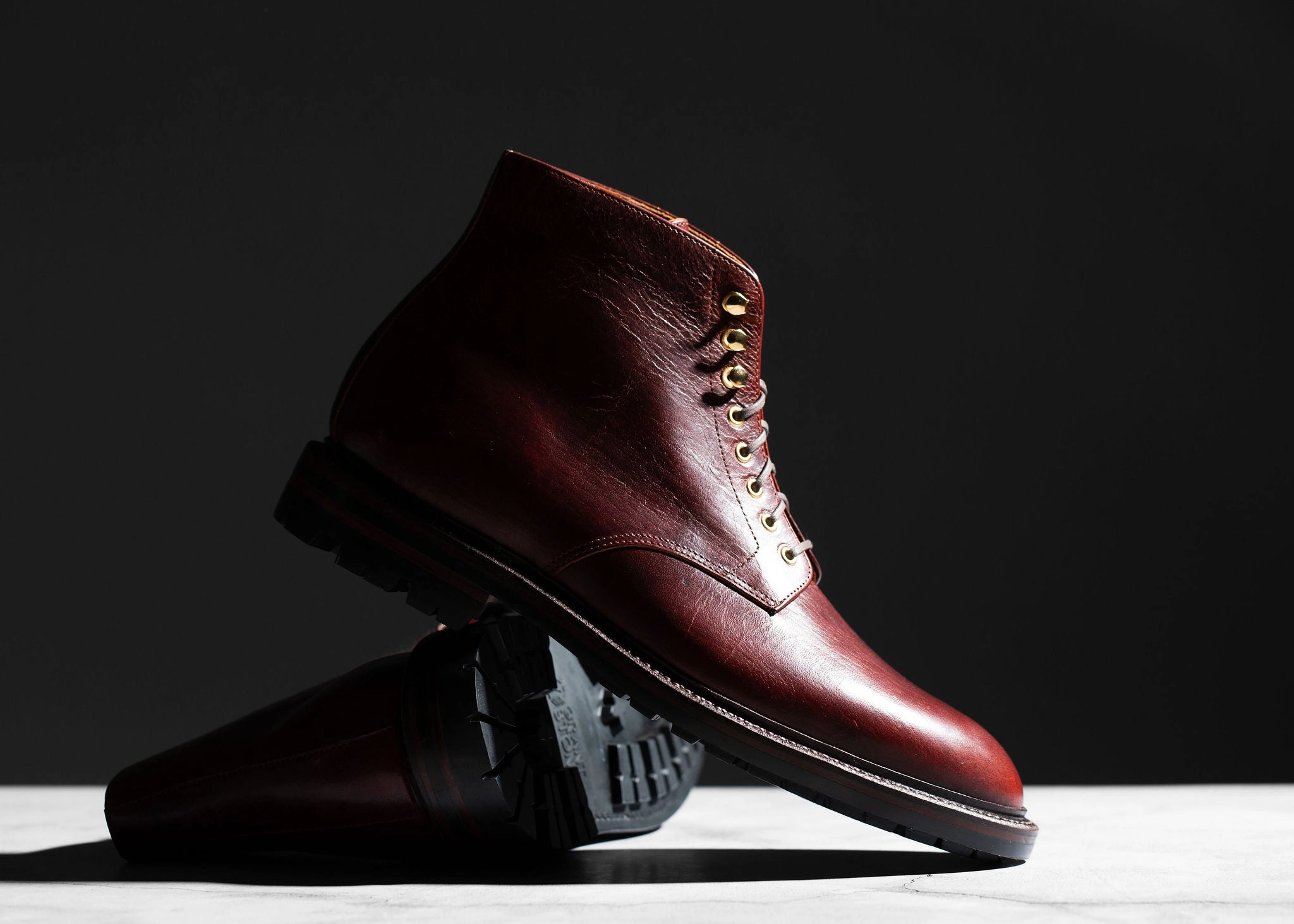 Edward Boot Red Waxed Deer