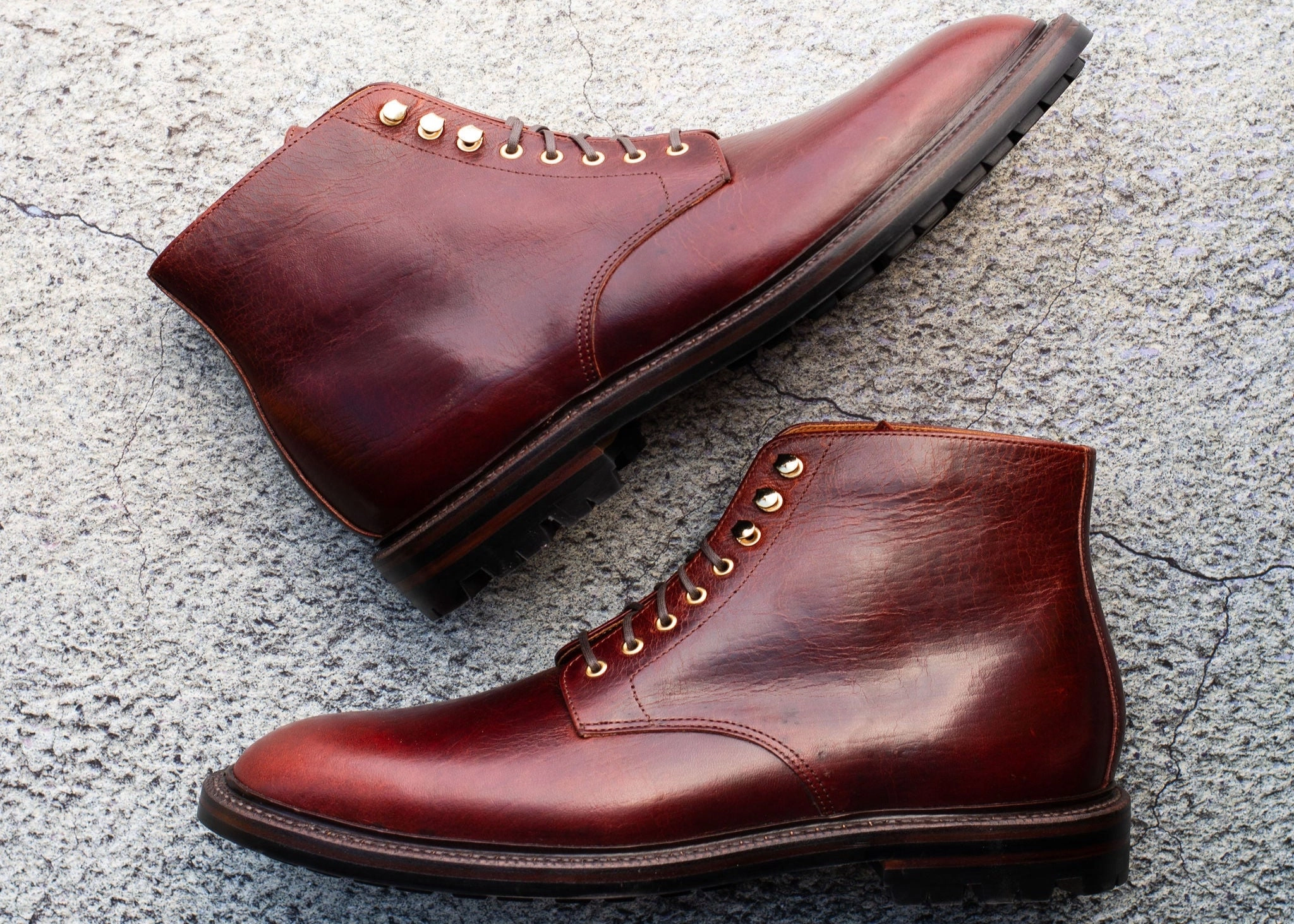 Edward Boot Red Waxed Deer