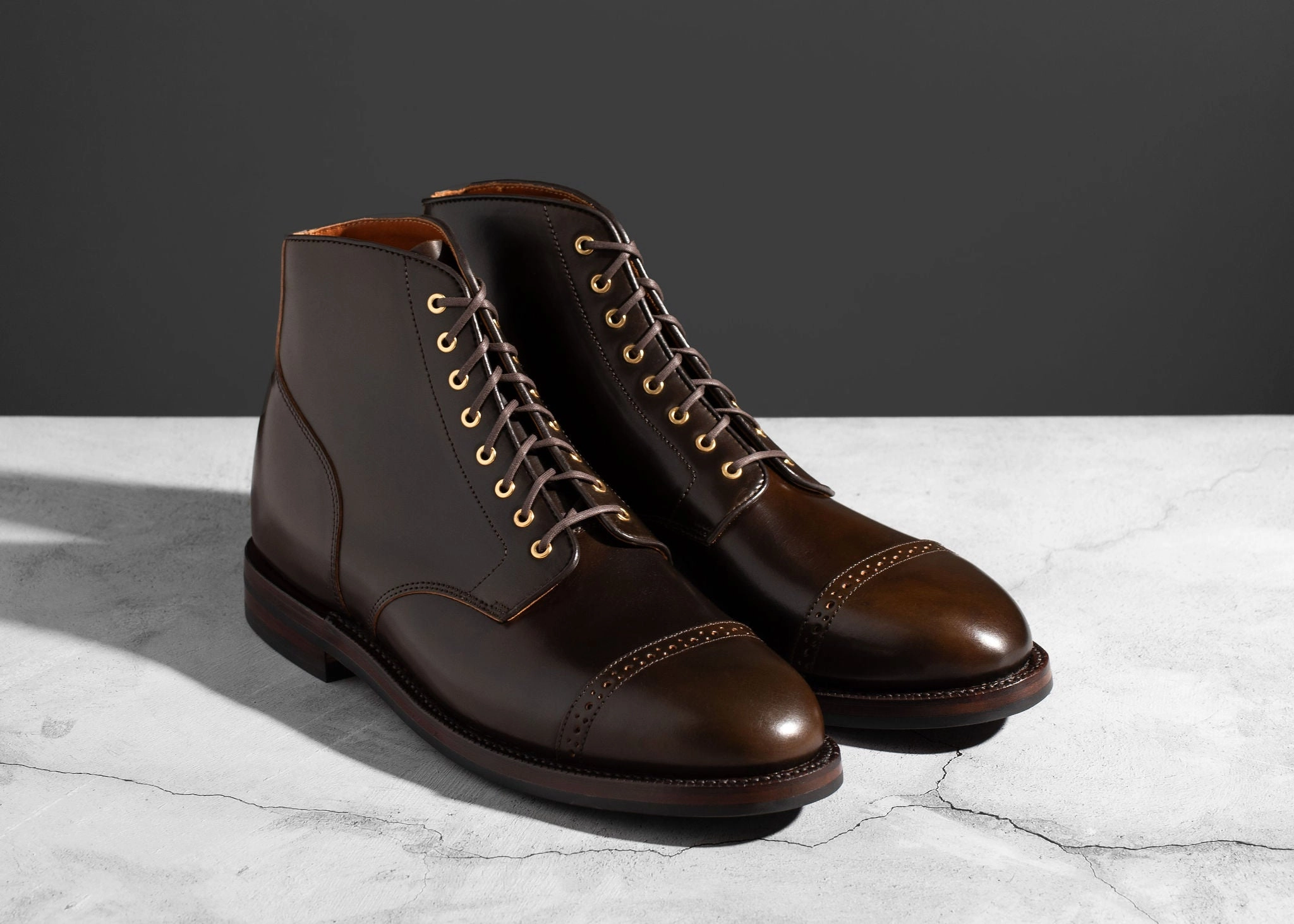 Garrison Boot Maduro Shell Cordovan