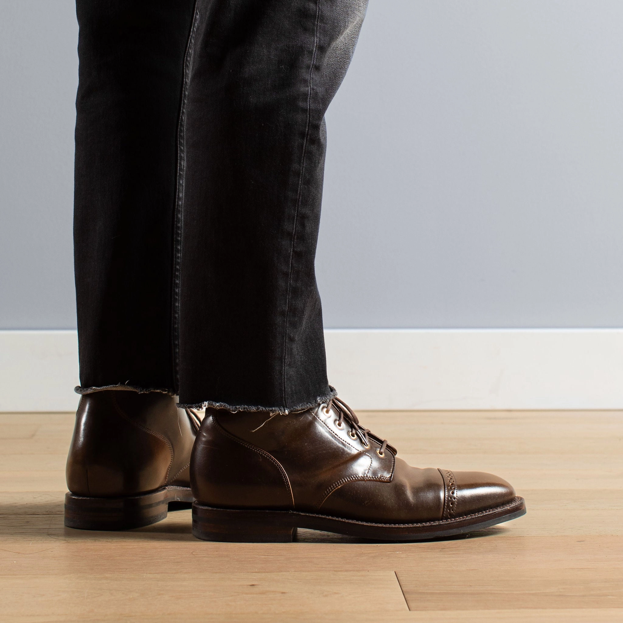 Garrison Boot Maduro Shell Cordovan