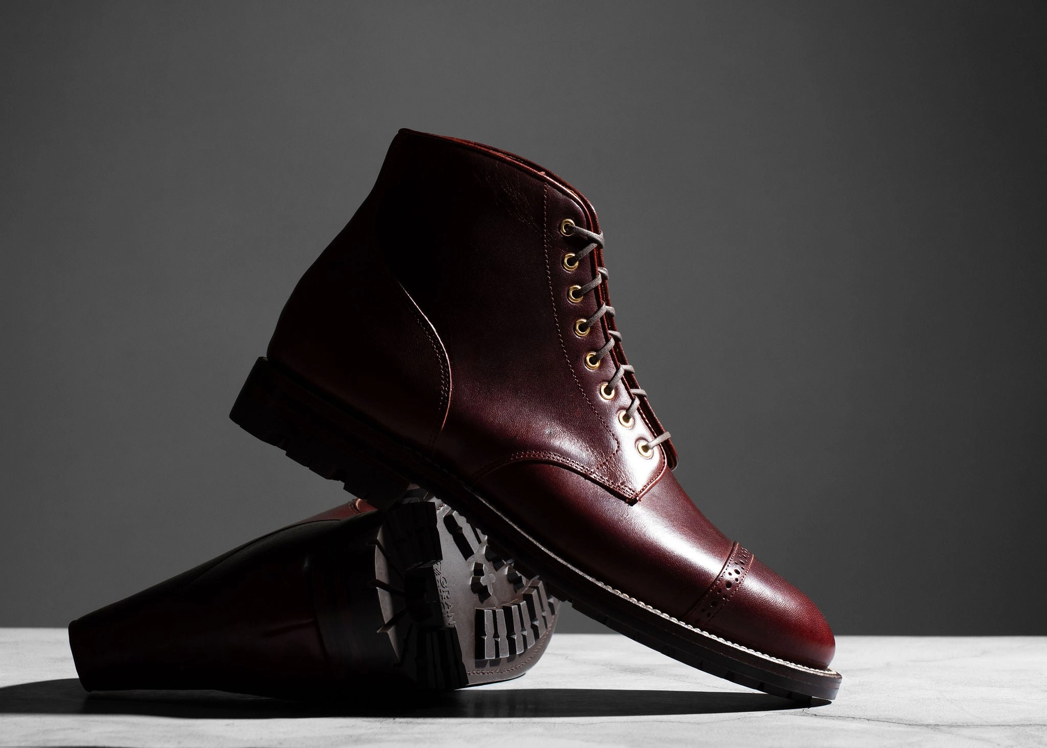 Garrison Boot Red Waxed Deer