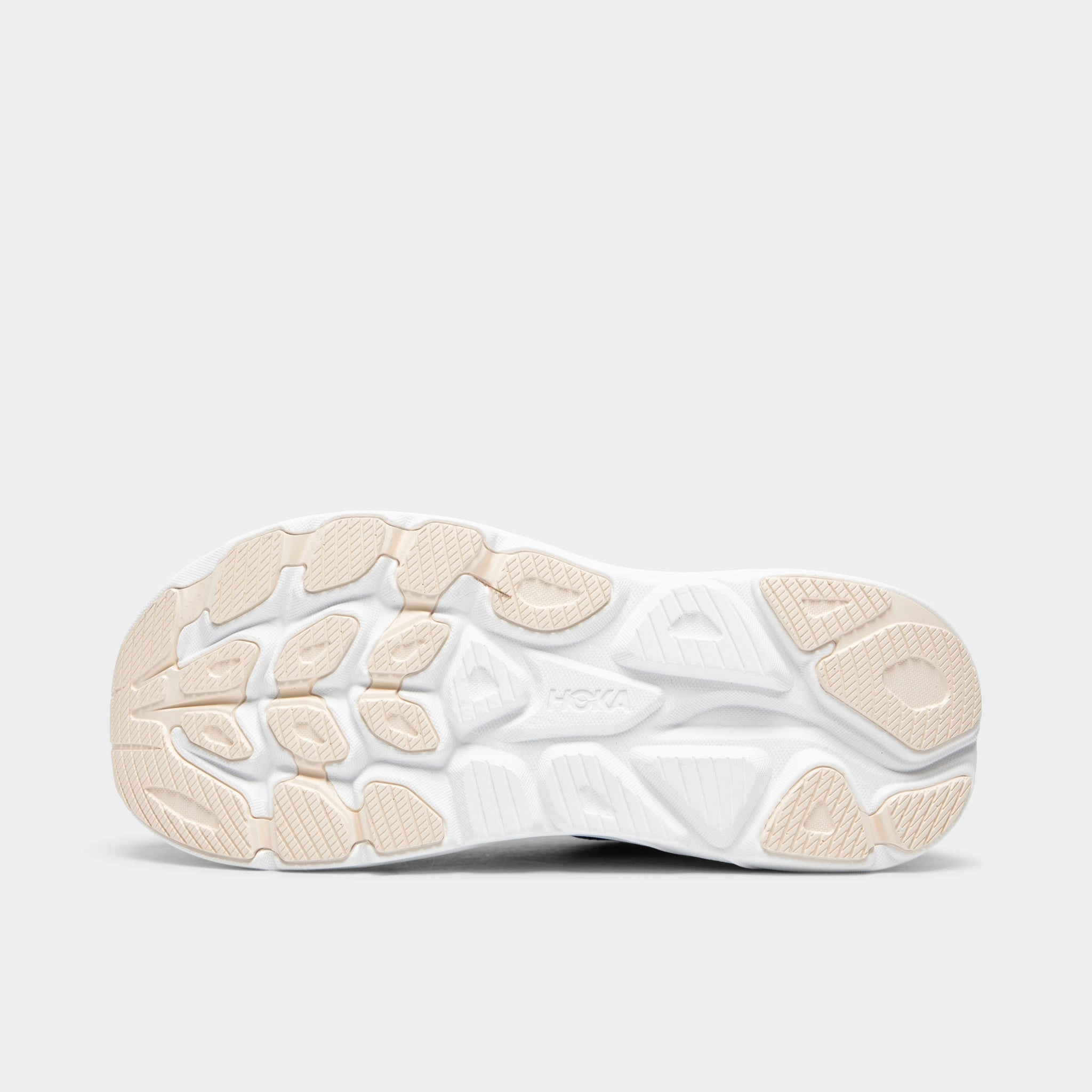 Hoka Women's Clifton 10 Black / White - Rose Gold