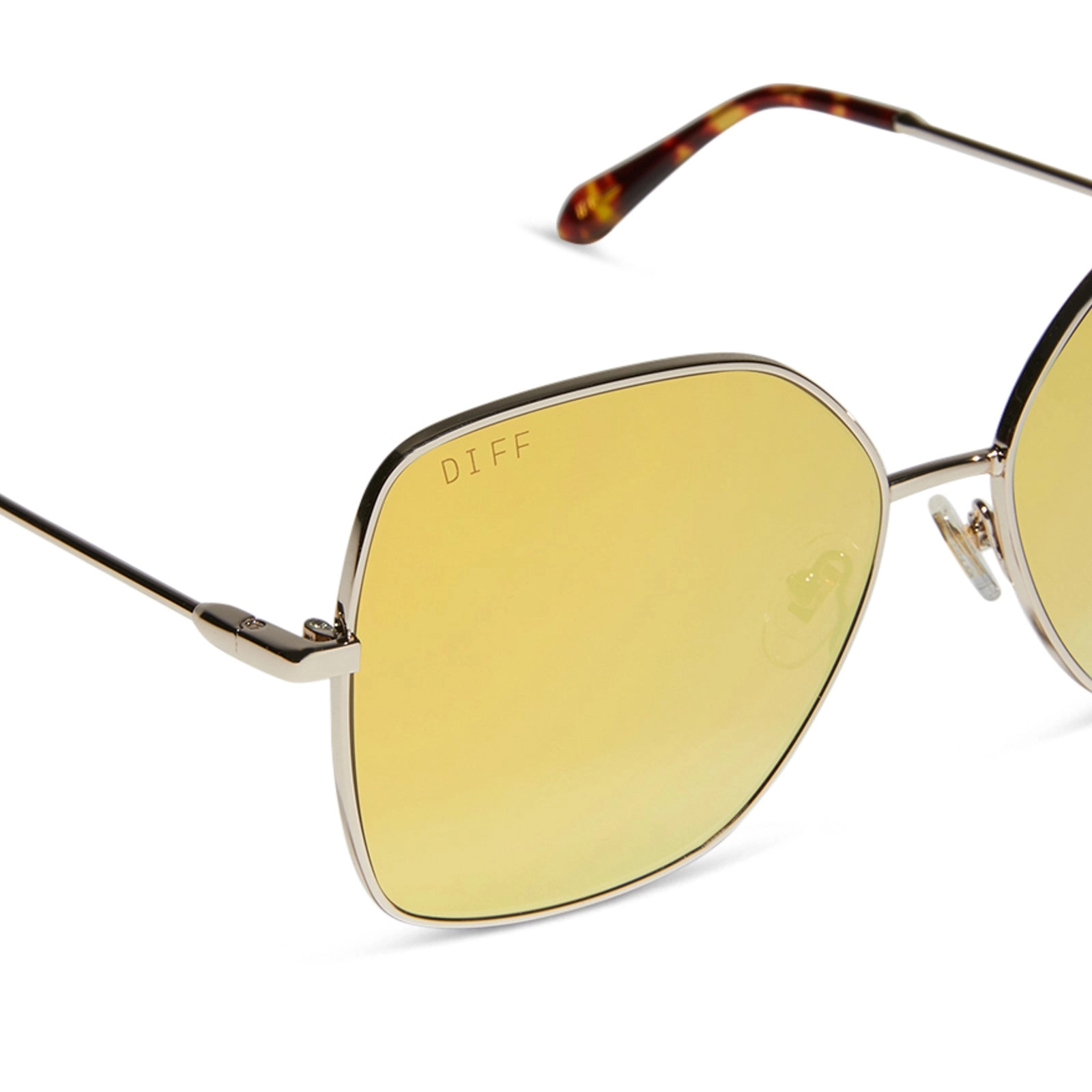 IRIS - GOLD   BRILLIANT GOLD MIRROR SUNGLASSES