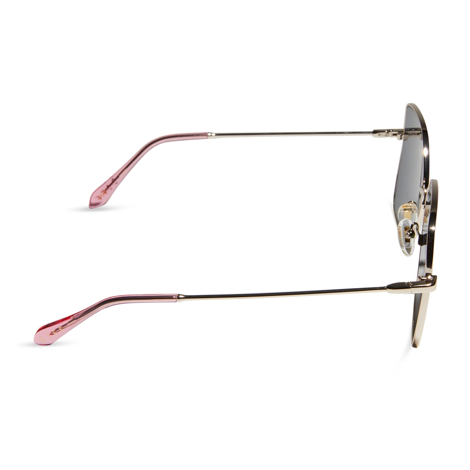 IRIS - GOLD   PINK RUSH MIRROR SUNGLASSES