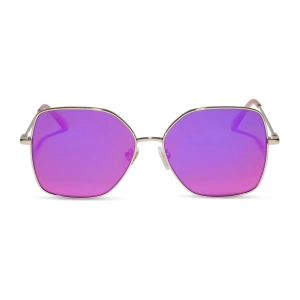 IRIS - GOLD   PINK RUSH MIRROR SUNGLASSES