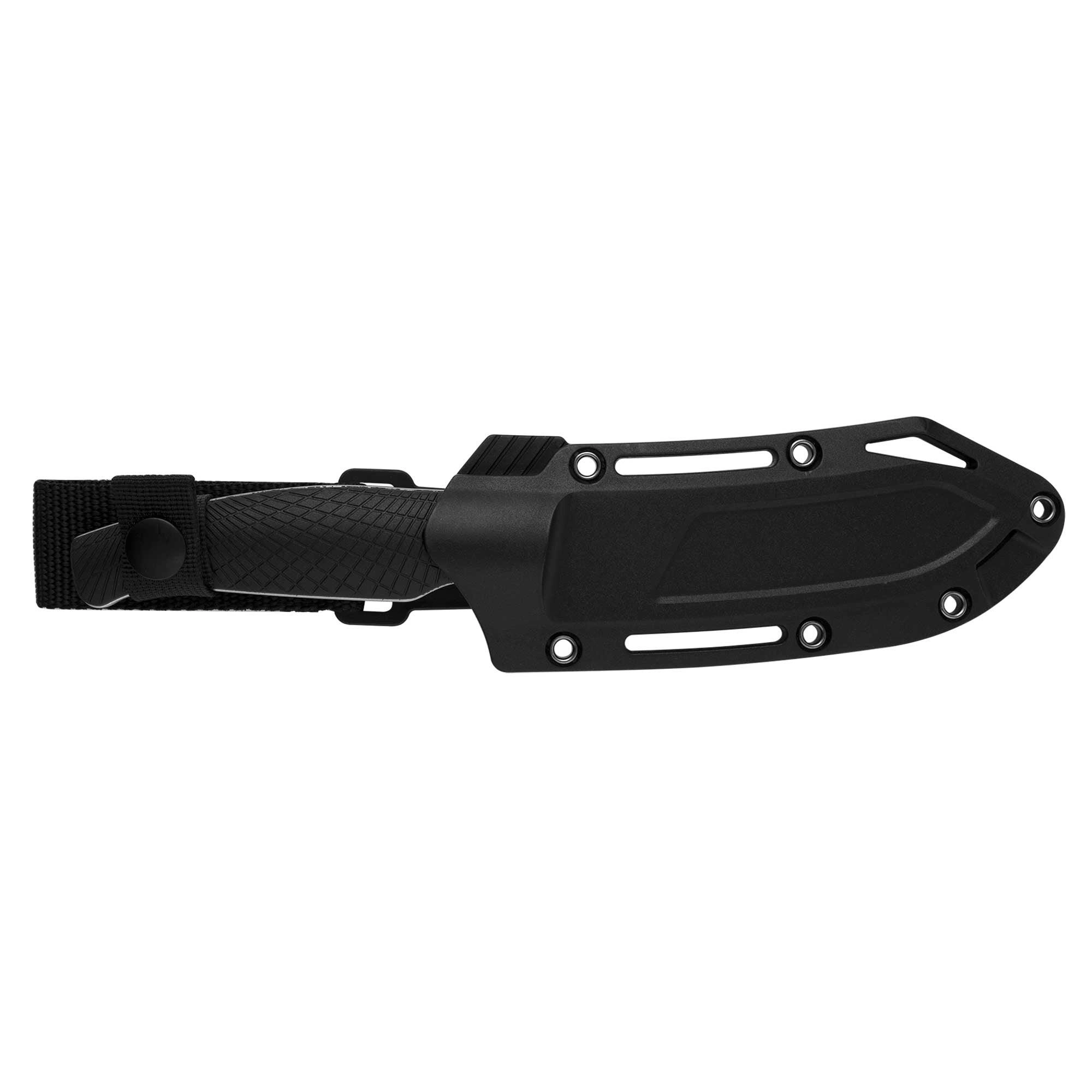 Kershaw Pocket Knife - Camp 5 Clip Point Plain Edge Steel Fixed Blade Outdoor | KW1083