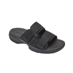 Men's Newport Waterproof Slide - Black (4E Width)