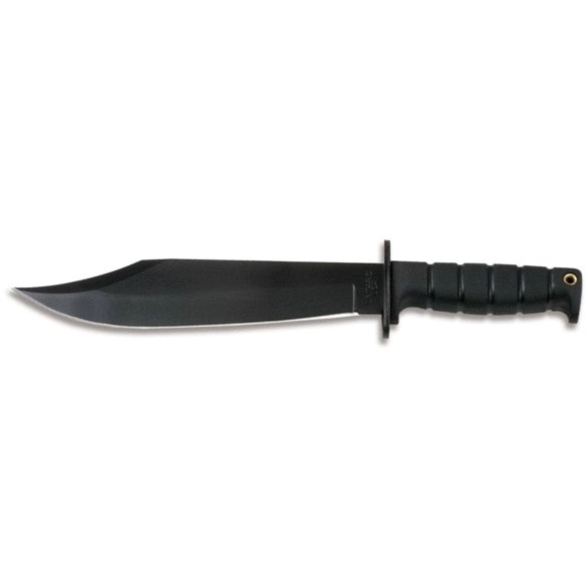 OKC Bowie Knife - SP10 Marine Raider Black Kraton Handle with Nylon Sheath | 8684