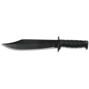 OKC Bowie Knife - SP10 Marine Raider Black Kraton Handle with Nylon Sheath | 8684