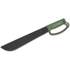 OKC Machete - Camp Plus OD Green Molded Plastic Handle Black Blade | 8510ODTC