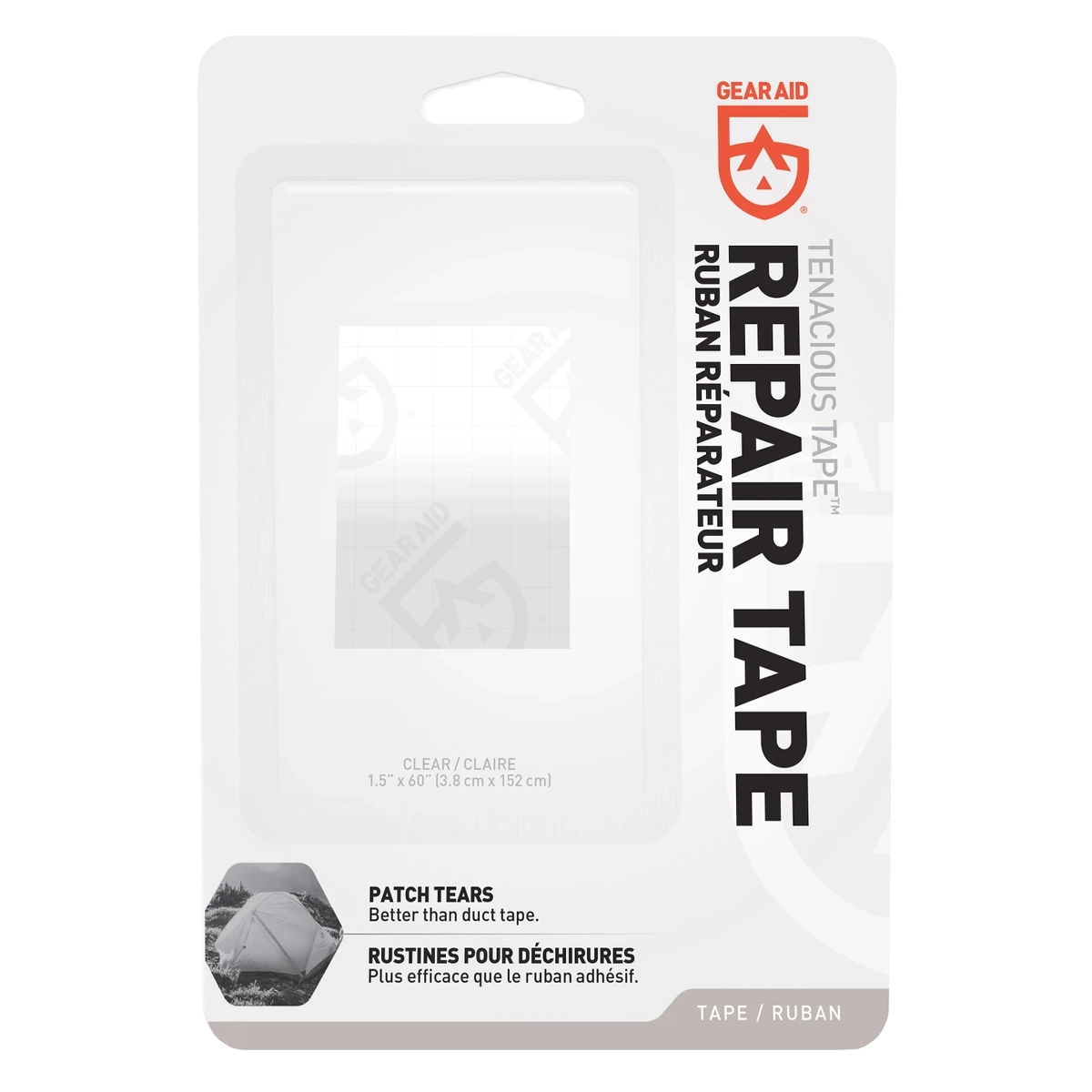 Tenacious Tape Repair Tape Roll - Clear