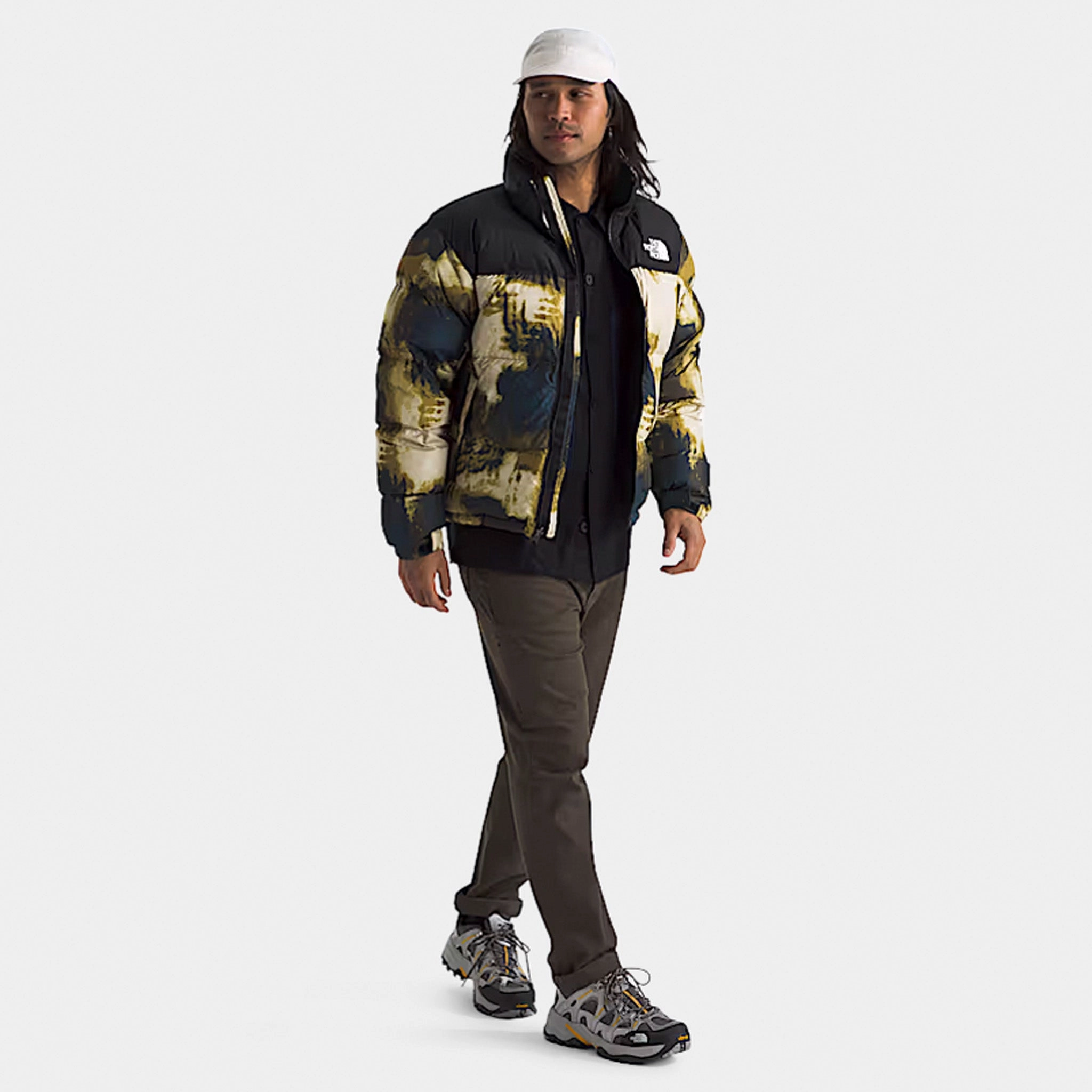 The North Face 1996 Retro Nuptse Jacket Midnight Petrol / Bleach