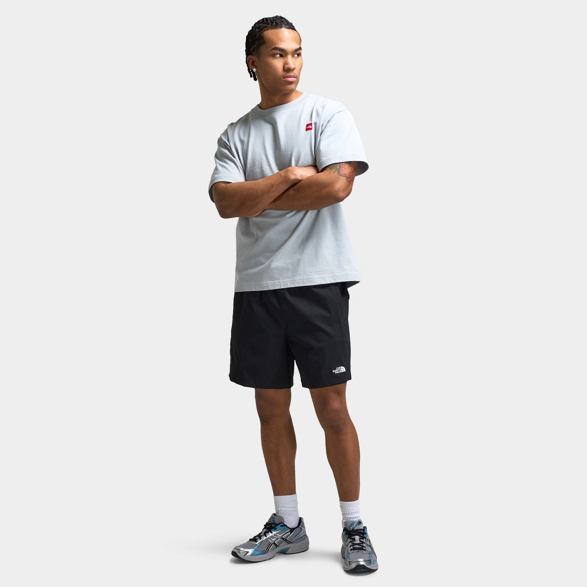 The North Face Class V Pathfinder Belted 7" Shorts / TNF Black