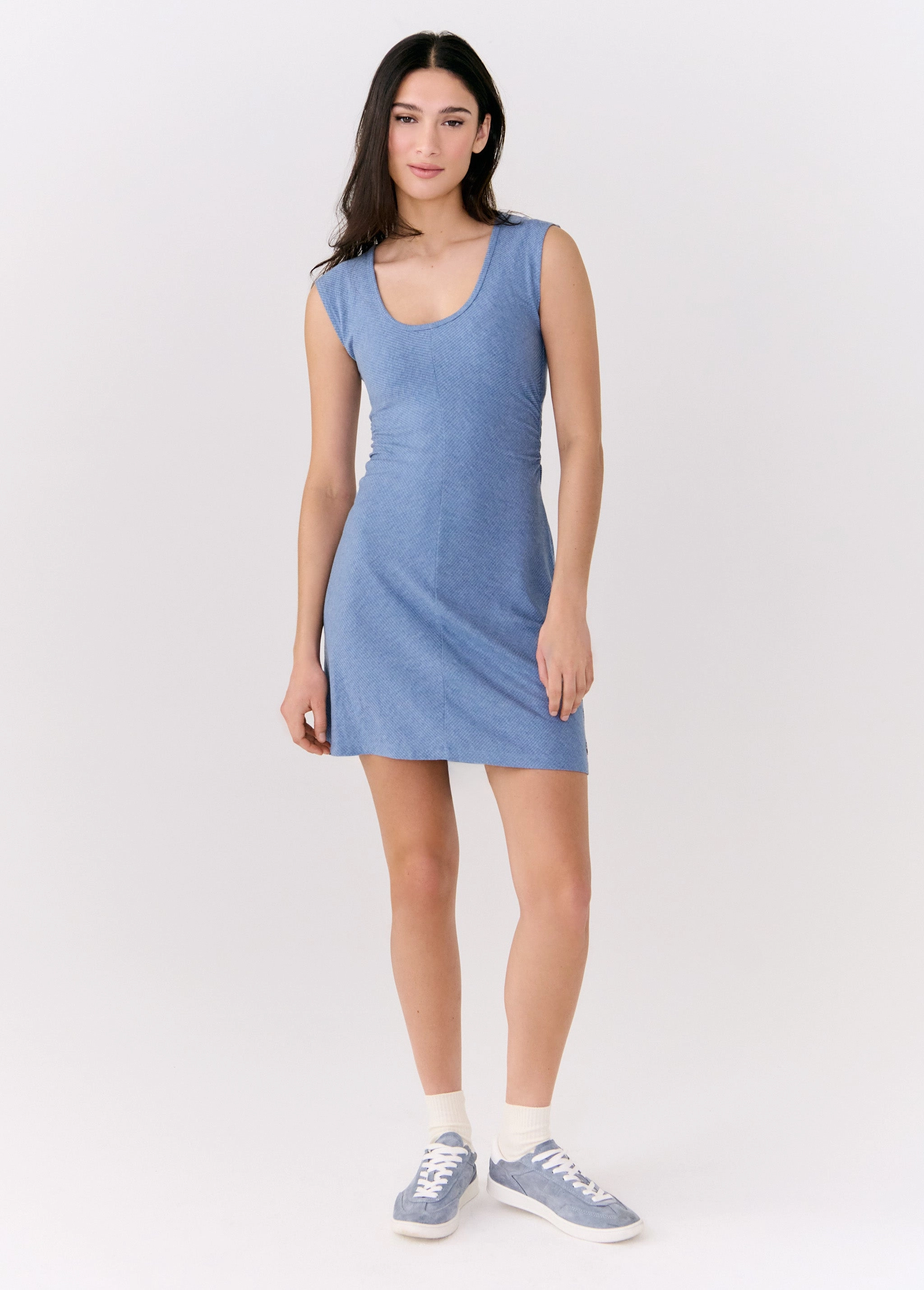 Traverse Ruched Short Sleeve Dress