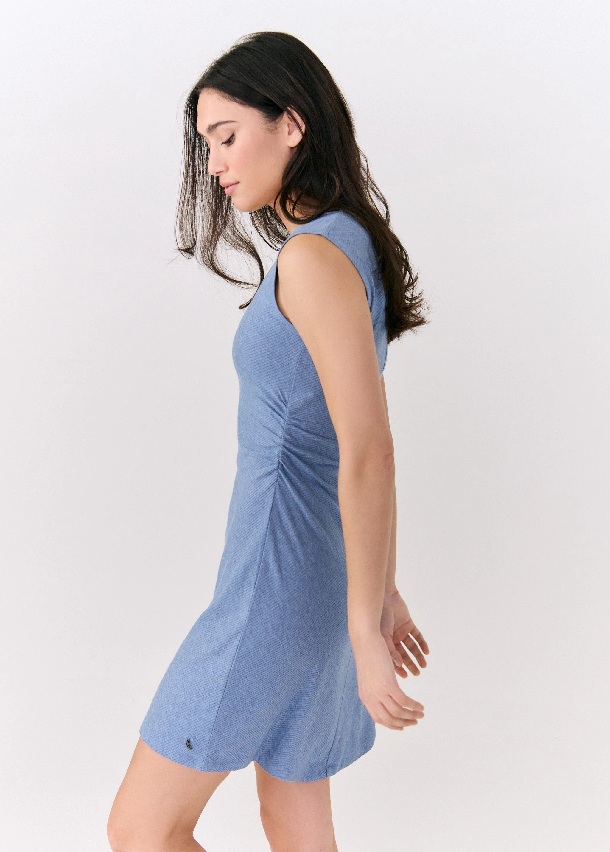 Traverse Ruched Short Sleeve Dress