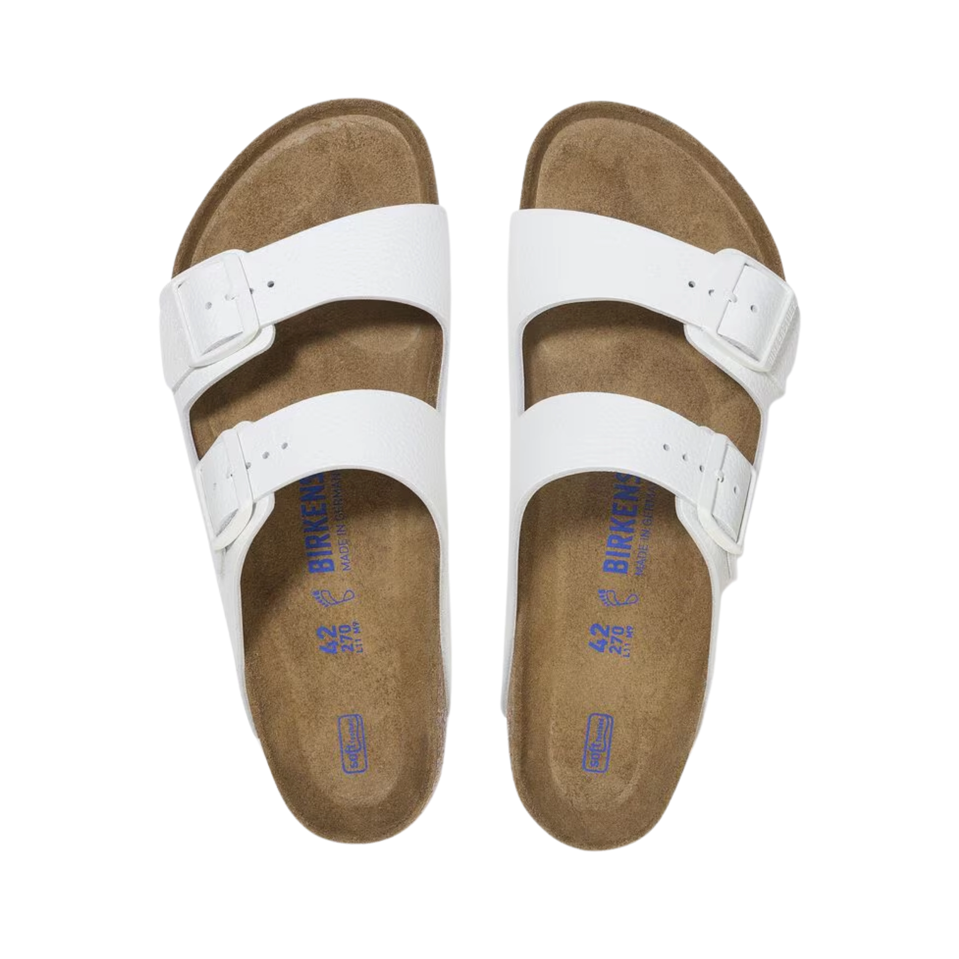 Women's Arizona Soft Footbed (Leather) - White