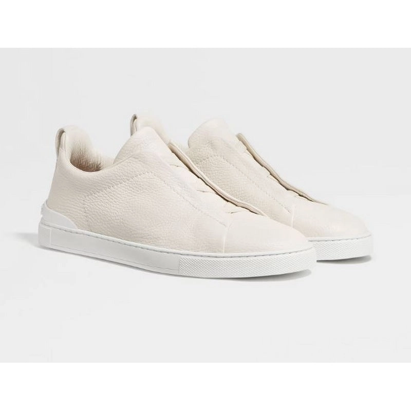 ZEGNA | Deerskin Triple Stich Sneaker (3 Colors)